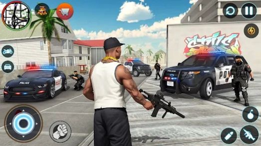 警察车警察与强盗游戏中文版图片1